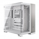 +NEW+Corsair 6500X Mid Tower Dual Chamber PC Case White/Satin Grey Aluminum