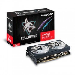 PowerColor Radeon RX 7600 XT HellHound (16GB GDDR6/PCI Express 4.0/MHz/1800