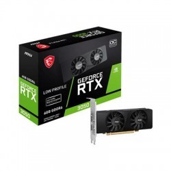 MSI GeForce RTX 3050 LP 6G OC (6GB GDDR6/PCI Express 4.0/1492MHz/14000MHz/L