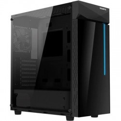 Gigabyte C200 Glass Mid Tower Case - Black