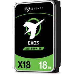 Seagate 18TB Exos X18 Enterprise 3.5" Hard Drive ST18000NM000J (SATA 6Gb/s/