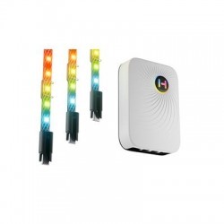 HYTE LS10 RGB Light Strips 330mm Black 3 Pack Includes Nexus Link Primary N