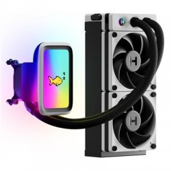 Hyte THICC Q60 240mm LCD Liquid CPU Cooler White/Black