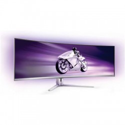 Philips 49M2C8900L/00 48.9" Widescreen QD OLED White Multimedia Curved Moni