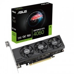 ASUS GeForce RTX 4060 (8GB GDDR6/PCI Express 4.0/2520MHz/17000MHz/Low Profi