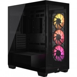 Corsair 3500X ARGB Mid Tower Case - Black