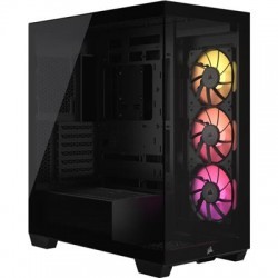 Corsair iCUE 3500X RGB Mid Tower Case - Black