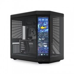 Hyte Y70 Touch Infinite Mid Tower Case Pitch Black (E-ATX/ATX/M-ATX/M-ITX)