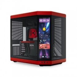 Hyte Y70 Touch Infinite Mid Tower Case Black Cherry (E-ATX/ATX/M-ATX/M-ITX)