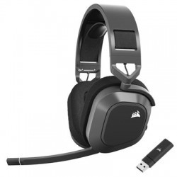 Corsair HS80 MAX Wireless Gaming Headset - Steel Gray - Refurbished