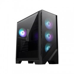 +NEW+MSI MAG Forge 321R Airflow Black Mid Tower Case (ATX/M-ATX/Mini-ITX)