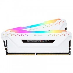 Corsair 32GB (2x16GB) Dual Channel Vengeance RGB Pro White (DDR4 3600/C18/1