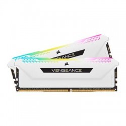 Corsair 16GB (2x8GB) Dual Channel Vengeance RGB Pro SL White (DDR4 3600/C18