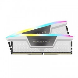 Corsair 32GB (2x16GB) Dual Channel Vengeance RGB White (DDR5 5200/40/1.25v)