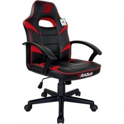 +NEW+BraZen Valor Mid Back PC Gaming Chair Red